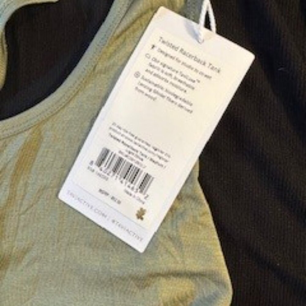 TAVI - Twisted Racerback Tank - Light Olive - NWT - Picture 4 of 5